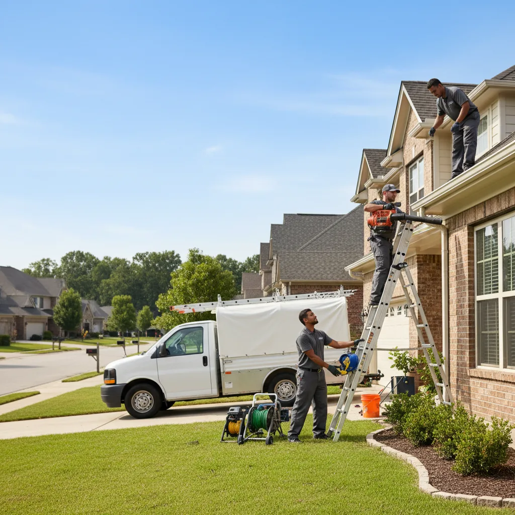 Home Gutter Service in Aquilla, TX near me